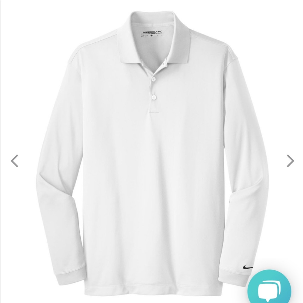 Men’s Nike golf dry fit long sleeve shirt.